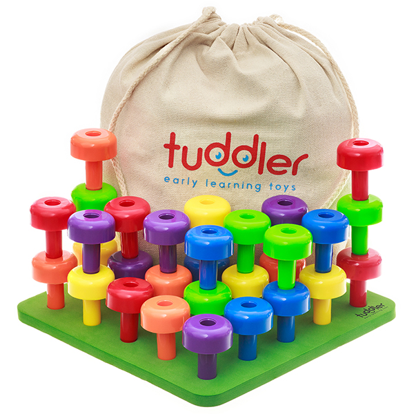 Tuddler Peg Board Set