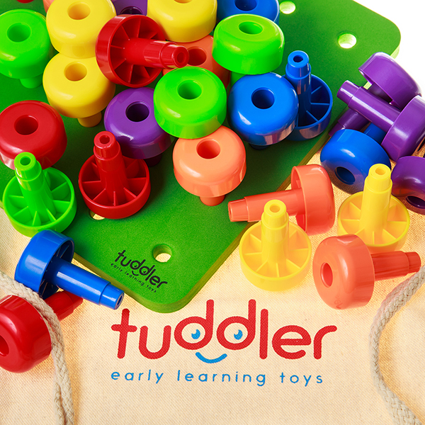 Tuddler Peg Board Set